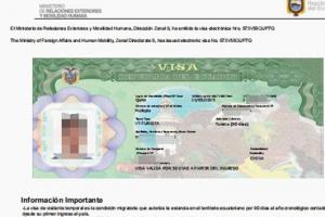 赴厄瓜多爾旅行，擬實行旅客健康線上申報